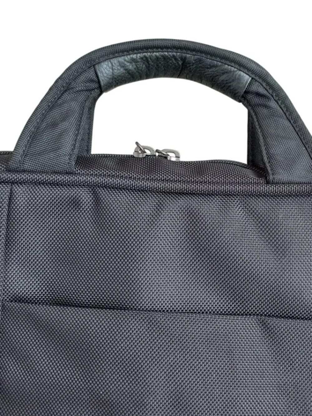 CODi Black Professional Briefcase Laptop Bag Structured Work Business Travel Cas